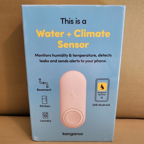 Kangaroo Bath Kangaroo Water Climate Sensor Home Leak Detection